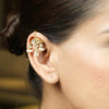 22k Gold Plated Shruti Bell Earcuff