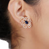 HEERA FLOWER PENDANT SET