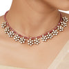 22k Gold Plated Varsha Padmashree Necklace Set