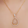 HEERA TIKONA PENDANT SET