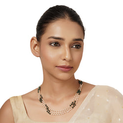 22k Gold Plated Varsha Pragnya Necklace