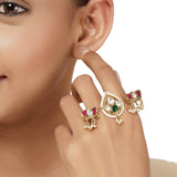 22k Gold Plated Varsha Vasudha Ring