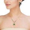 HEERA TIKONA PENDANT SET