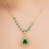 HEERA TIKONA PENDANT SET