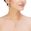 HEERA GOLD PLATED PENDANT SET