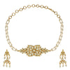 SHAGUN CRESENT CHOKER KUNDAN SET