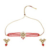 SHAGUN FLOWER KUNDAN CHOKER SET