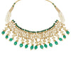 SHAGUN SQUARE KUNDAN CHOKER  SET