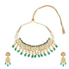 SHAGUN SQUARE KUNDAN CHOKER  SET
