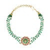 SHAGUN FLOWER KUNDAN CHOKER SET