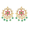 SHAGUN FLOWER KUNDAN CHOKER SET