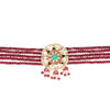SHAGUN FLOWER KUNDAN CHOKER SET