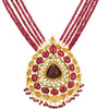 SHAGUN PAN KUNDAN PENDANT SET
