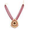 SHAGUN PAN KUNDAN PENDANT SET
