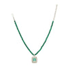 HEERA SQUARE ZIRCON PENDANT SET