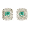HEERA SQUARE ZIRCON PENDANT SET