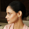 22k Gold Plated Stud Earring