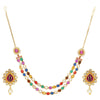 NAVRATNA NECKLACE SET