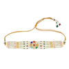 NAVRATNA PERAL CHOKER SET