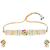 NAVRATNA PERAL CHOKER SET