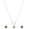 HEERA TIKONA PENDANT SET