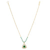 HEERA TIKONA PENDANT SET