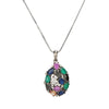HEERA MULTI COLOUR PENDANT SET