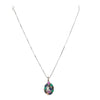 HEERA MULTI COLOUR PENDANT SET