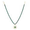 HEERA SQUARE ZIRCON PENDANT SET