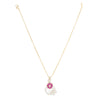 HEERAROUND FLOWER ZIRCON SET