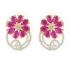 HEERAROUND FLOWER ZIRCON SET