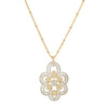 HEERA GOLD PLATED PENDANT SET