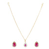 HEERA PAN PENDANT SET
