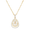 HEERA TIKONA PENDANT SET