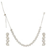 HEERA ZIRCON SILVER NECKLACE SET