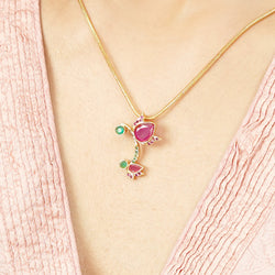 Aachal 22k Gold Plated Necklace