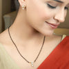 22k Gold Plated Manya Patrika Mangalsutra