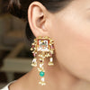22k Gold Plated Krishna Shravana Earring