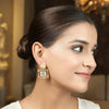 22k Gold Plated Krishna Vrinda Earring