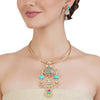 RATNA KUNDAN HASLI NECKLACE SET