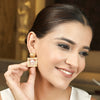 22k Gold Plated Krishna Raadhya Earring