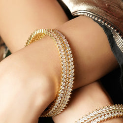 Nilima 22k Gold Plated Bangle
