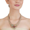 VILANDI KUNDAN BROWN PENDANT