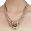 VILANDI KUNDAN BROWN PENDANT