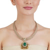 RATNA GREEN NECKLACE