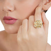 VILANDI ROUND FLOWER RING