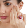 Swarnam Chand Kundan Ring