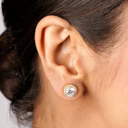 22k Gold Plated Sankranti Ekisha Earring