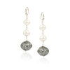 Silver Plated Baisakh Baroque Necklace Set