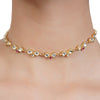 VILANDI KUNDA TEAR DROP NECKLACE SET